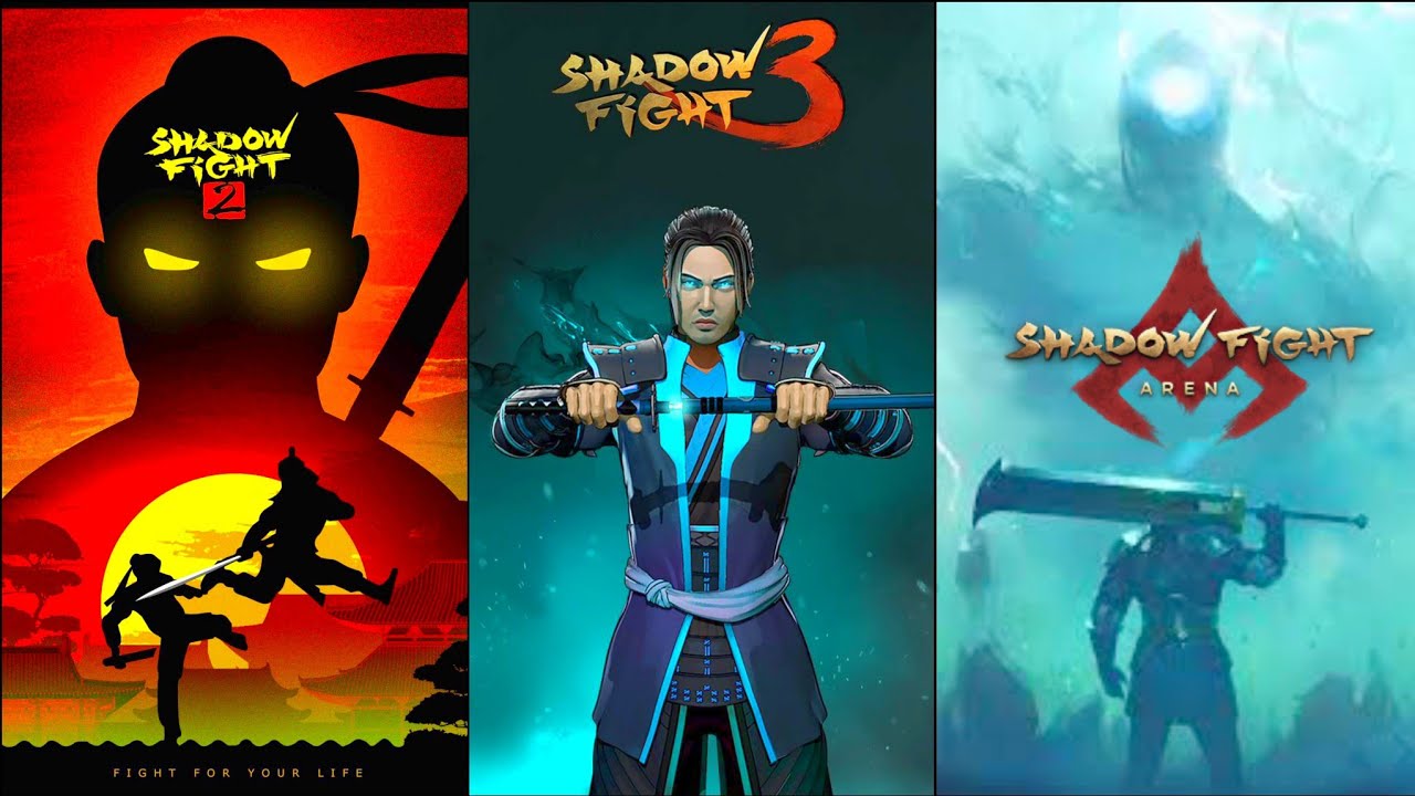 Shadow Fight 2 & 3 — Pertarungan Bayangan yang Berevolusi Menjadi RPG Aksi Penuh Gaya