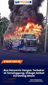 Aksi Heroik Sopir Bus Selamatkan Penumpang dari Kebakaran Viral