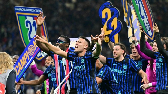 Inter Milan Pastikan Gelar Serie A 2025/2026, Tambah Koleksi Juara Liga Italia